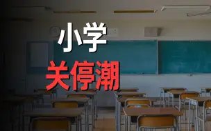 下载视频: 幼儿园的关停潮，终于还是蔓延到小学了