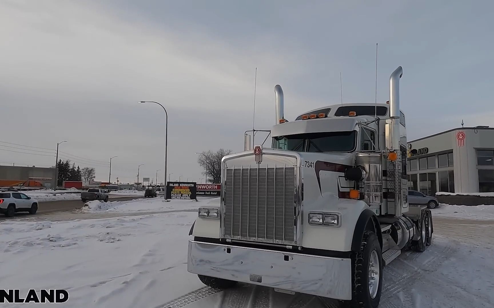 肯沃斯重載拖頭kenworth w900b heavy haul