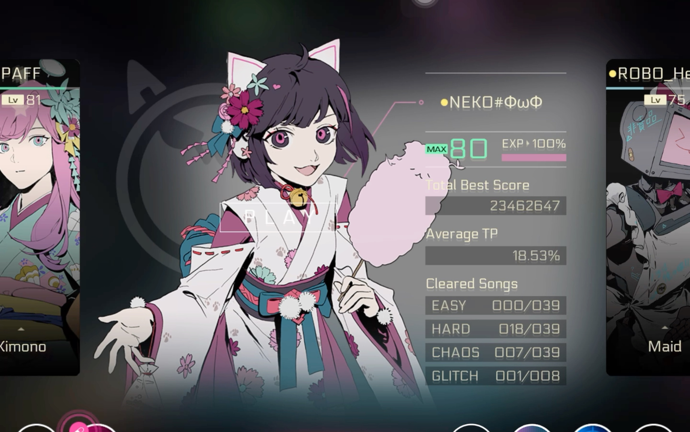 【cytus2】原来选角色界面的音乐也很带感