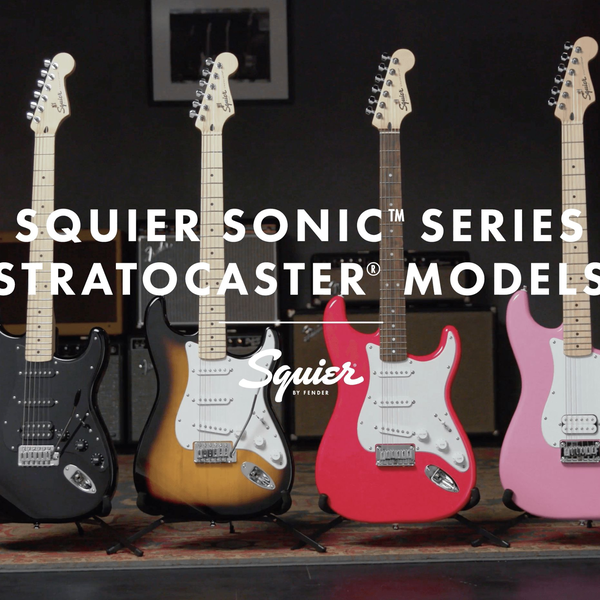 Squier Duo Sonic 一部Mod HATA製ノブ付（Squier しる Duo Sonic 一部 