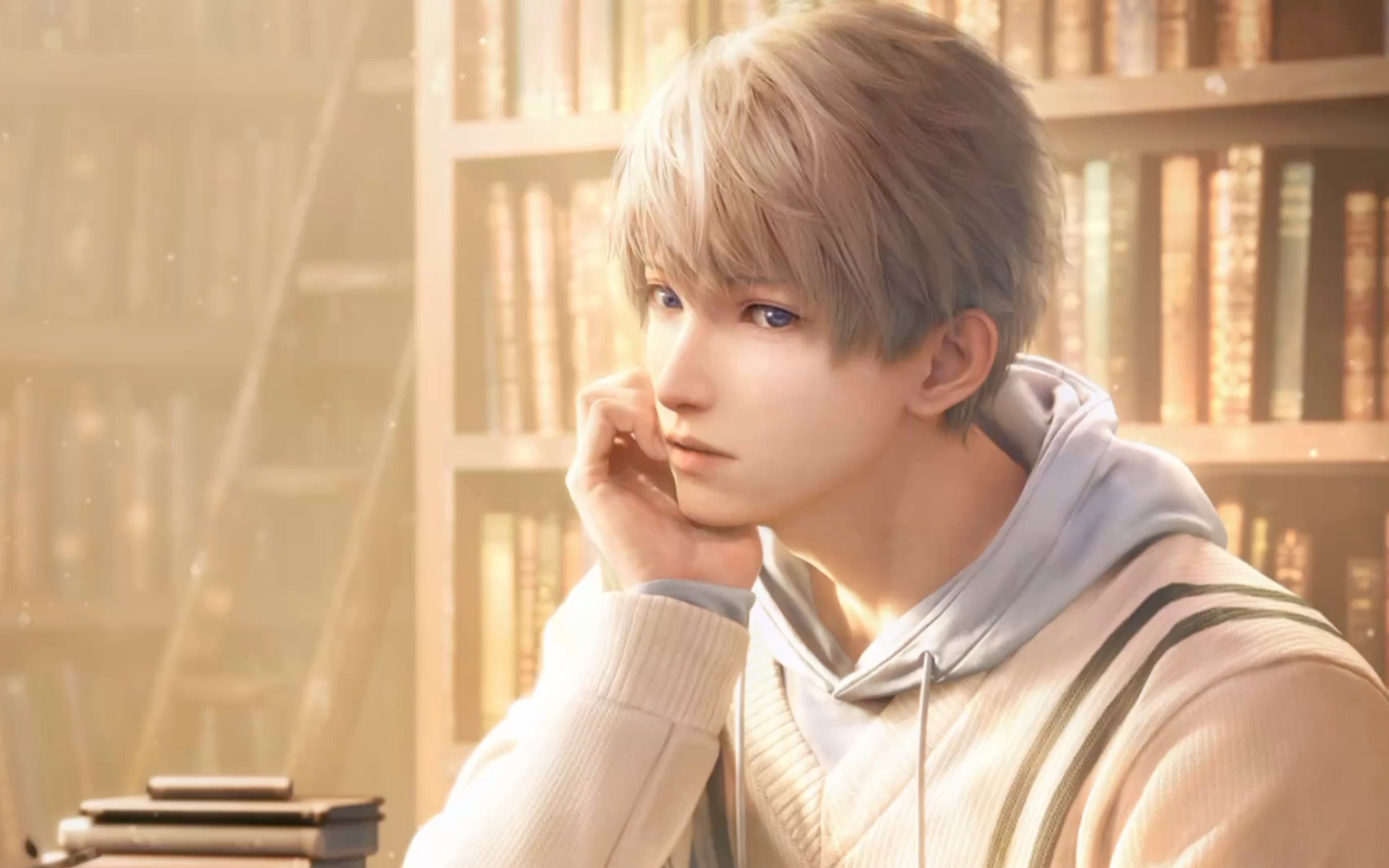 【恋与深空】沈星回四星卡面「恰至日暮」