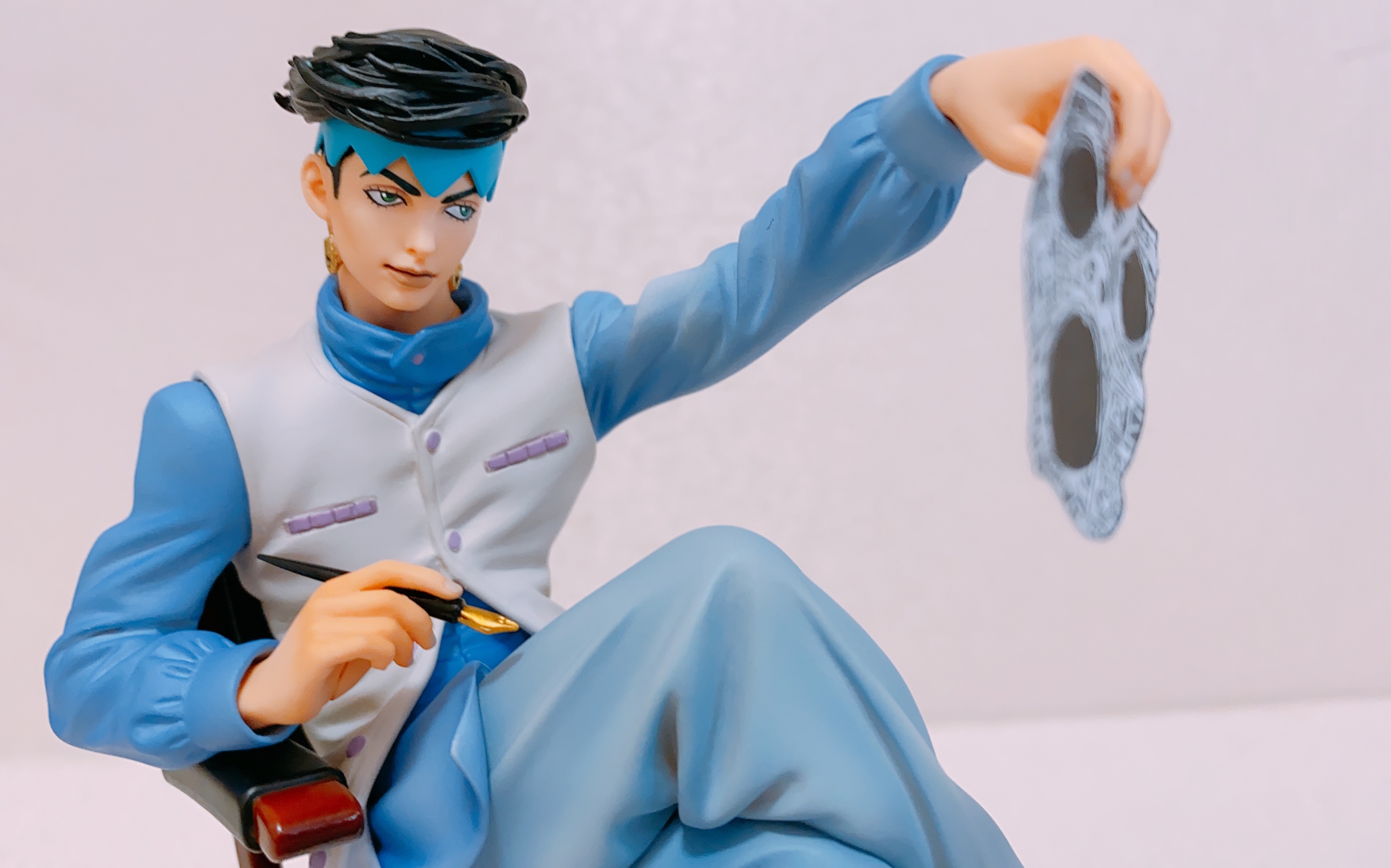 vlog|开箱|jojo的奇妙冒险*岸边露伴异色手办