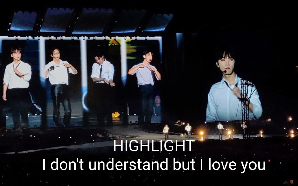 【seventeen 表演隊】highlight i dont understand but i love you