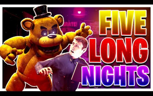 [图][Fnaf-SFM|1080清晰度] ➤ FIVE LONG NIGHTS五个漫长的夜晚By @JT Music