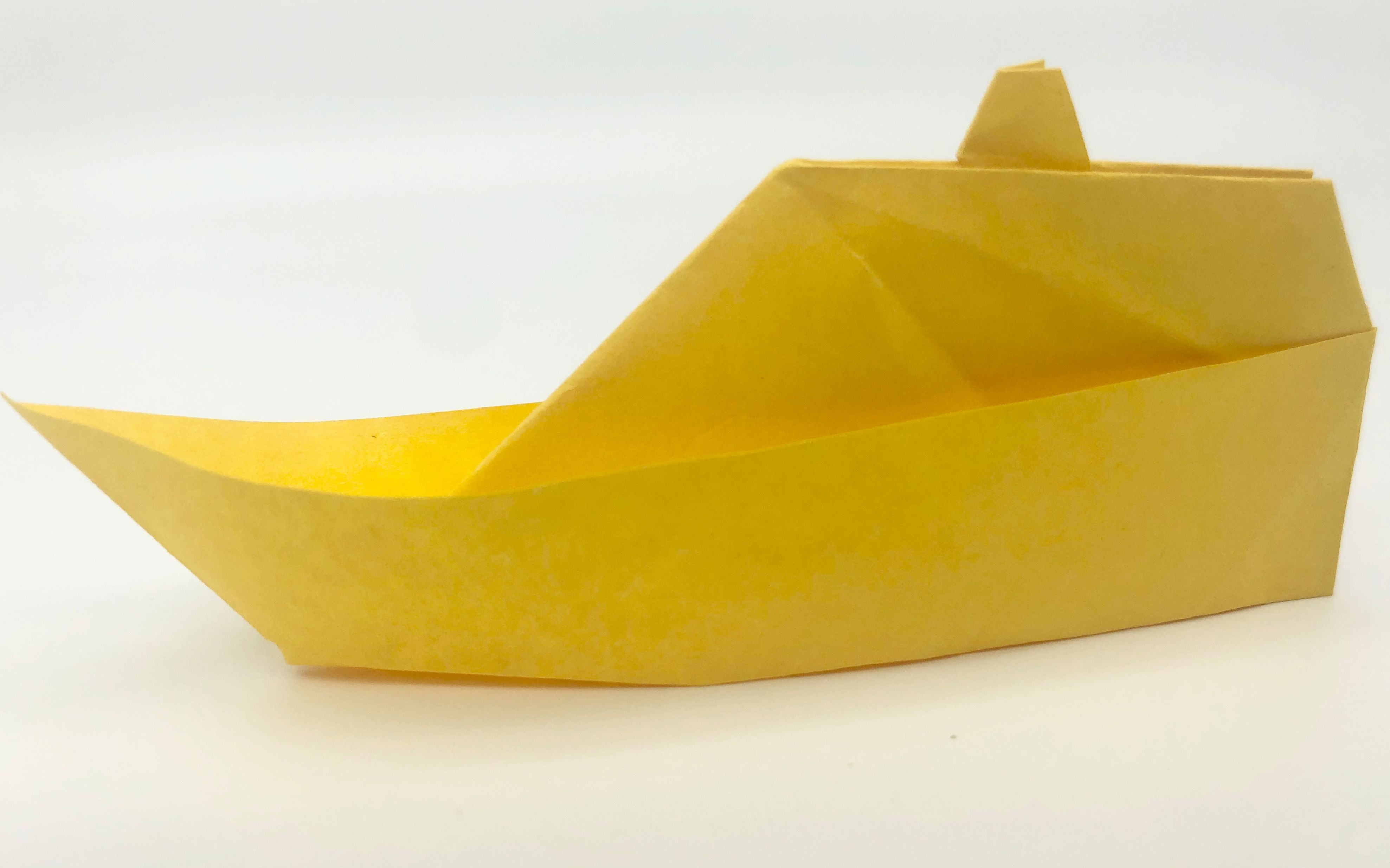 折纸如何制作游艇