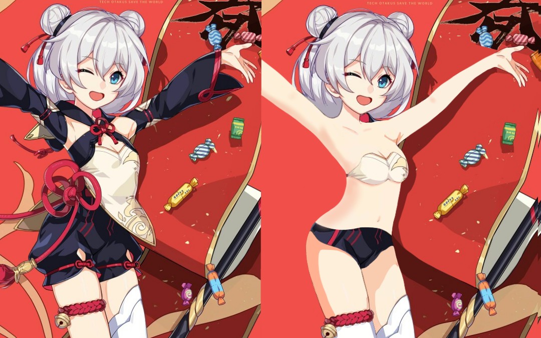 【改图】德丽莎: 舰长,你.你在干什么啊