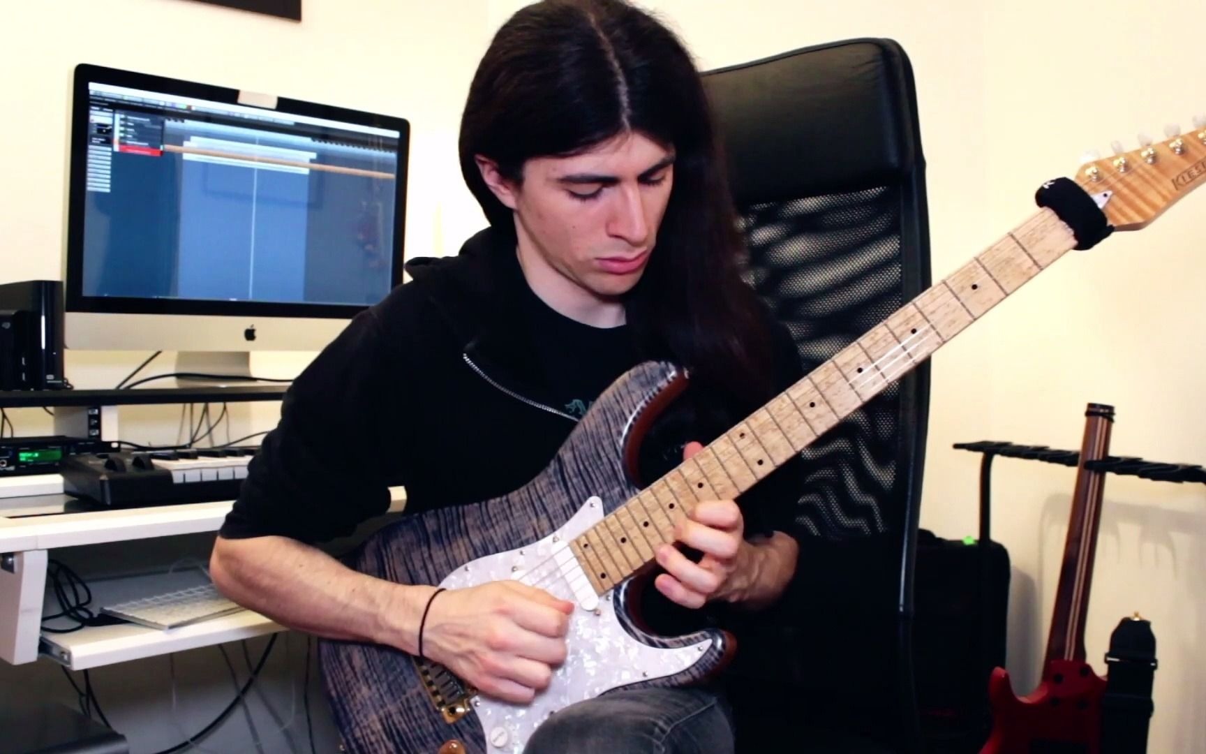 rafael trujillo - solo on the kiesel artist mega jam_哔哩哔哩