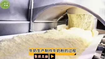 下载视频: 食品工业之——牛奶生产制作牛奶粉的过程（老王讲糖系列视频）