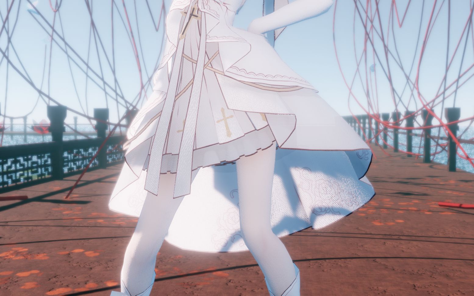 月下初拥花裳月纱【崩坏3mmd】