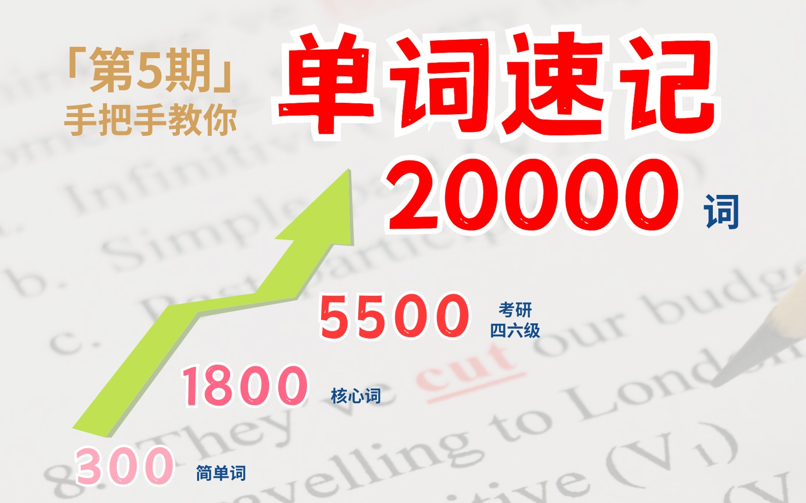 [图]【记单词逆袭之路】从300一路飙升到20000