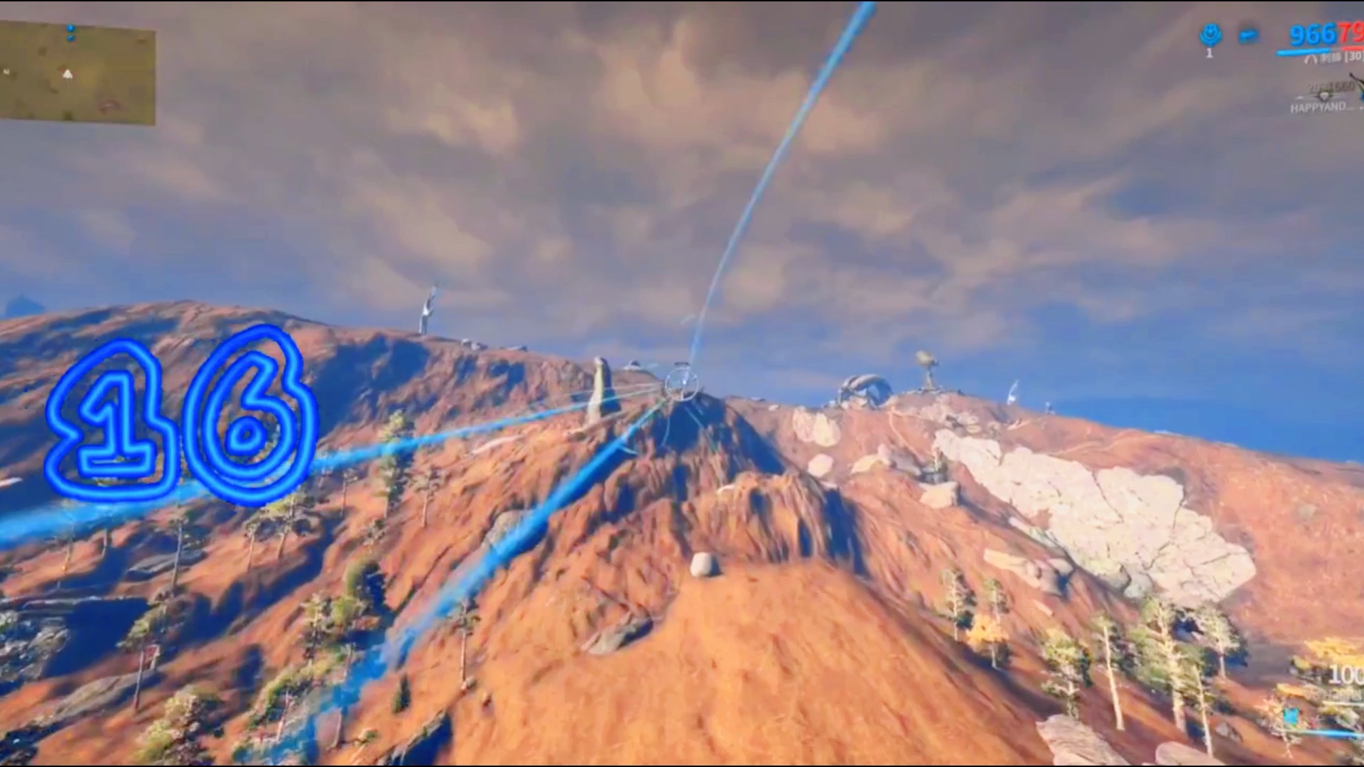 星际战甲翅膀飞行