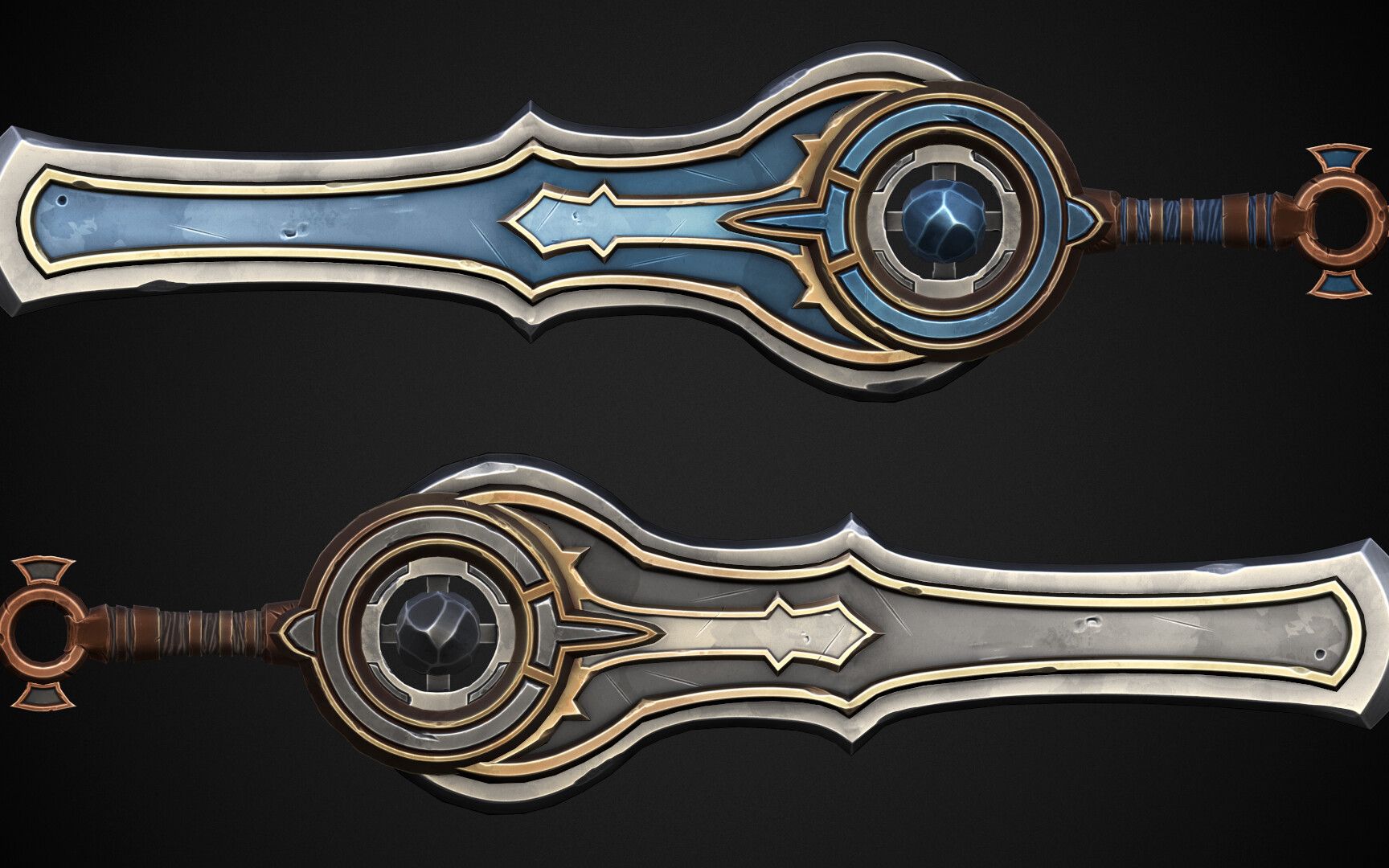 3dmax次世代武器模型制作,基本操作讲解与实操教学