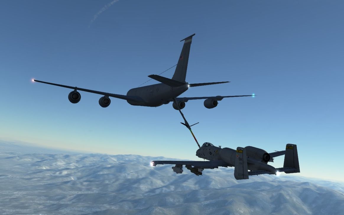 【dcs】a-10c 空中加油