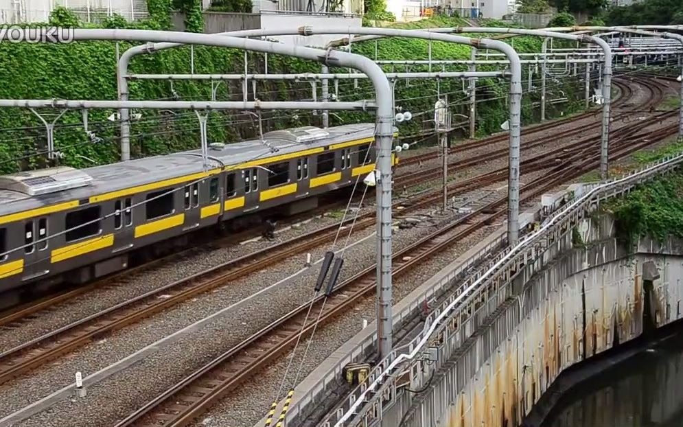 中央总武线各站停车【御茶之水站内折返】_超清