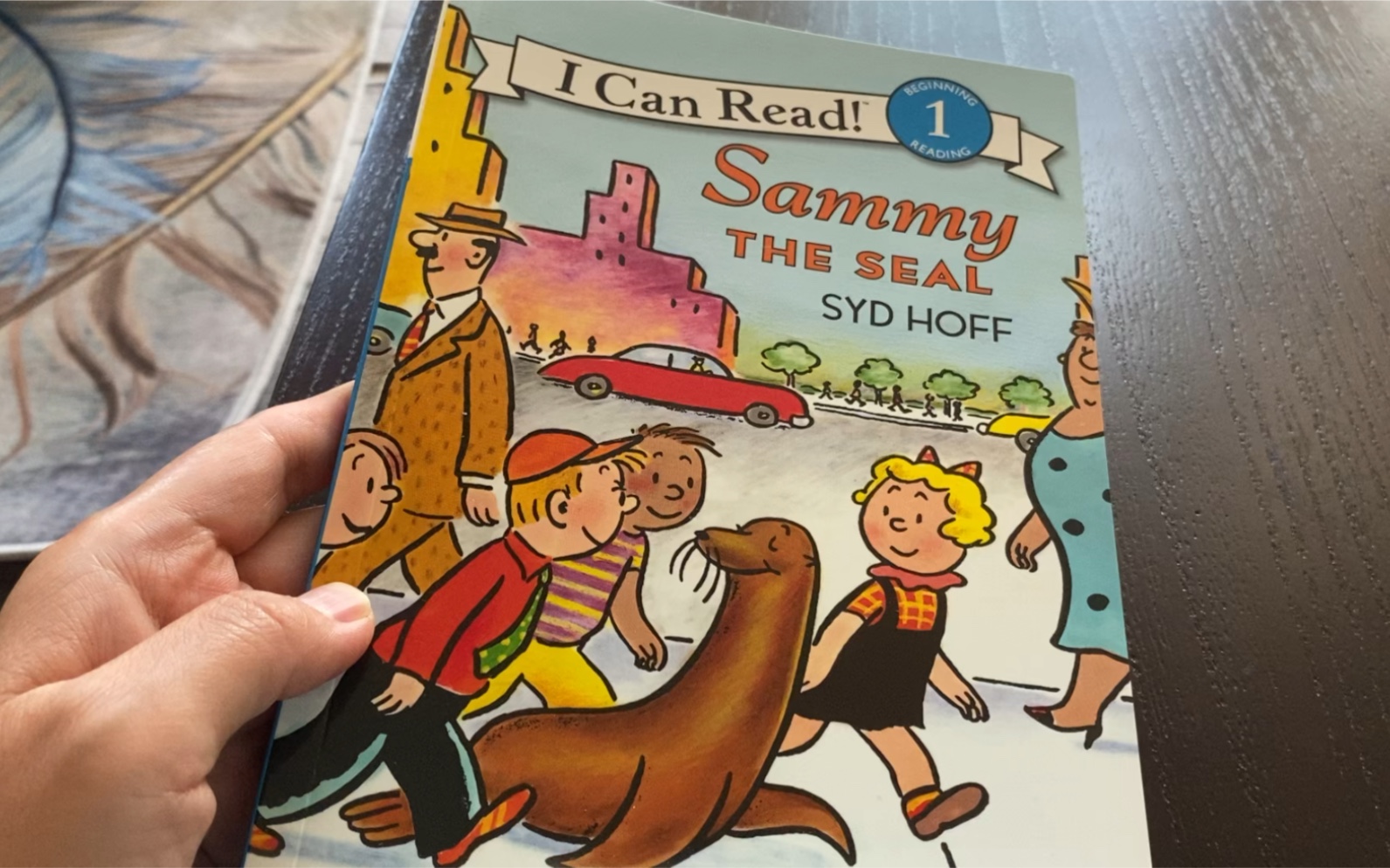 英语绘本讲解阅读 sammy the seal 原声阅读 i can read level 1_哔哩