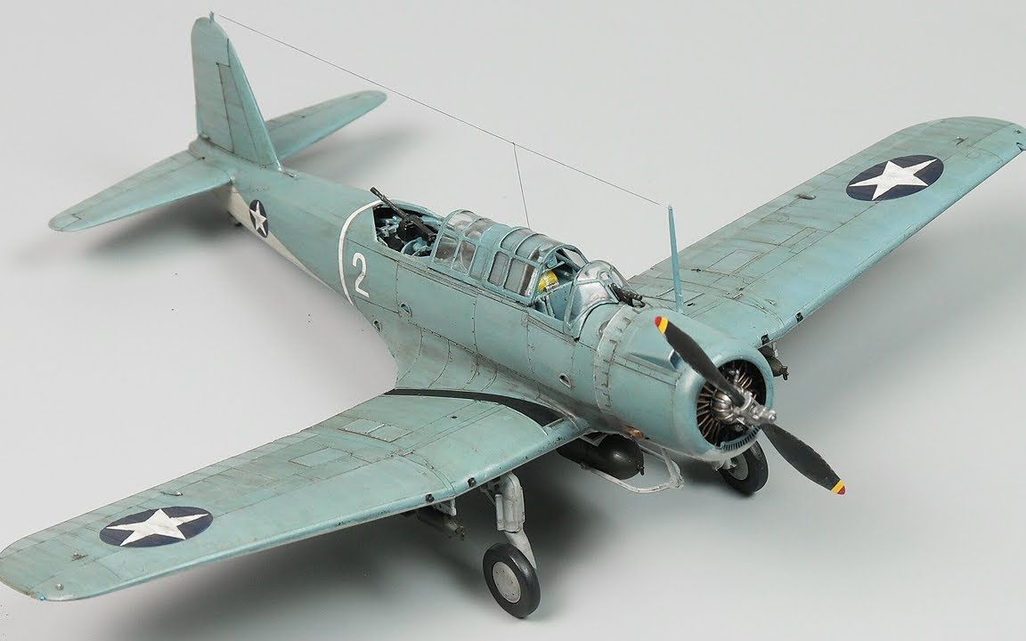 愛德美academy 1/48 美國海軍 sb2u-3 守護者 艦載俯衝轟炸機