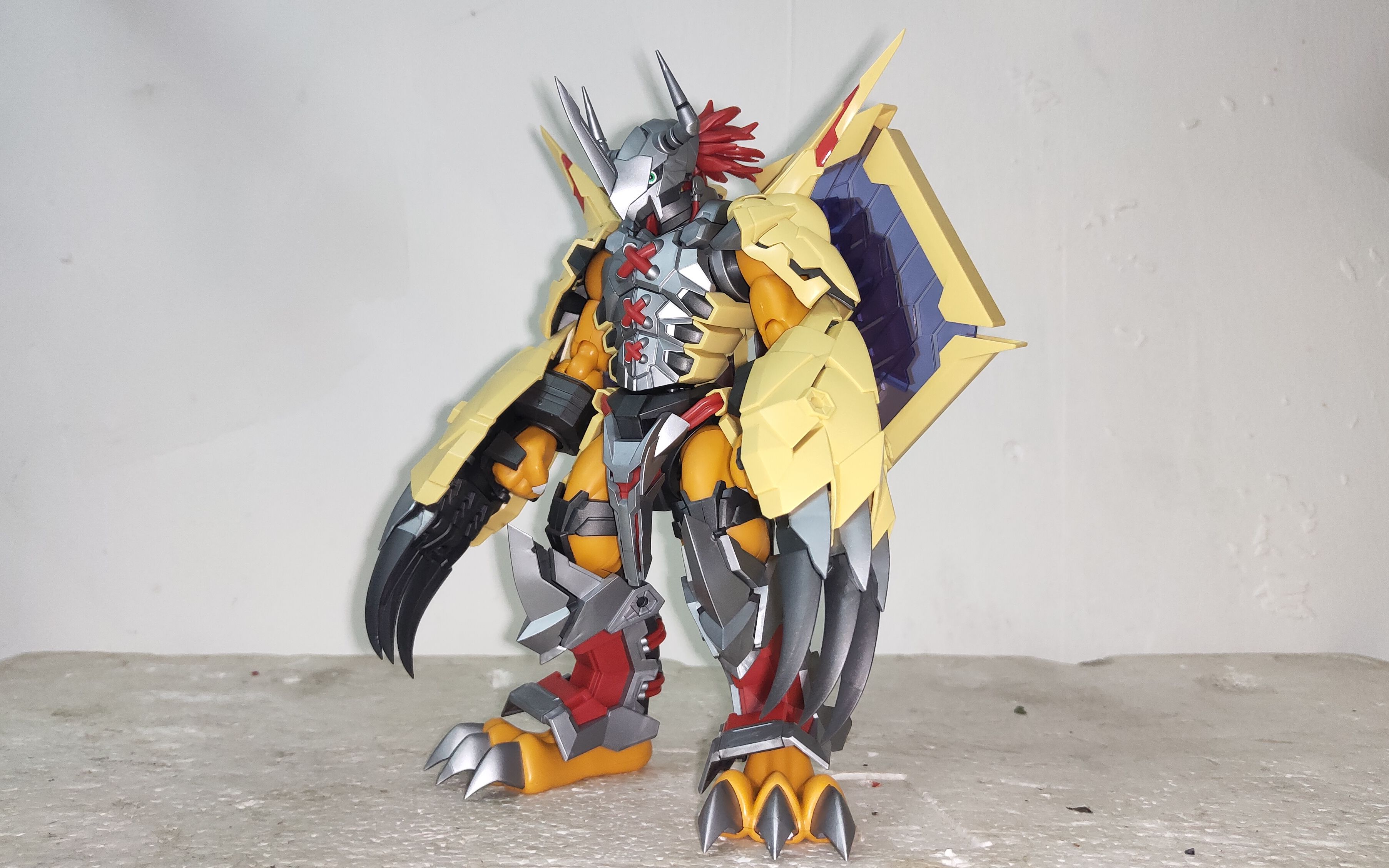 万代 figure-rise 战斗暴龙兽拼装模型 素组 小时候最喜欢的数码宝贝