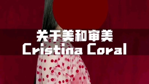 审美 | 有关于美和审美 | Cristina Coral哔哩哔哩bilibili