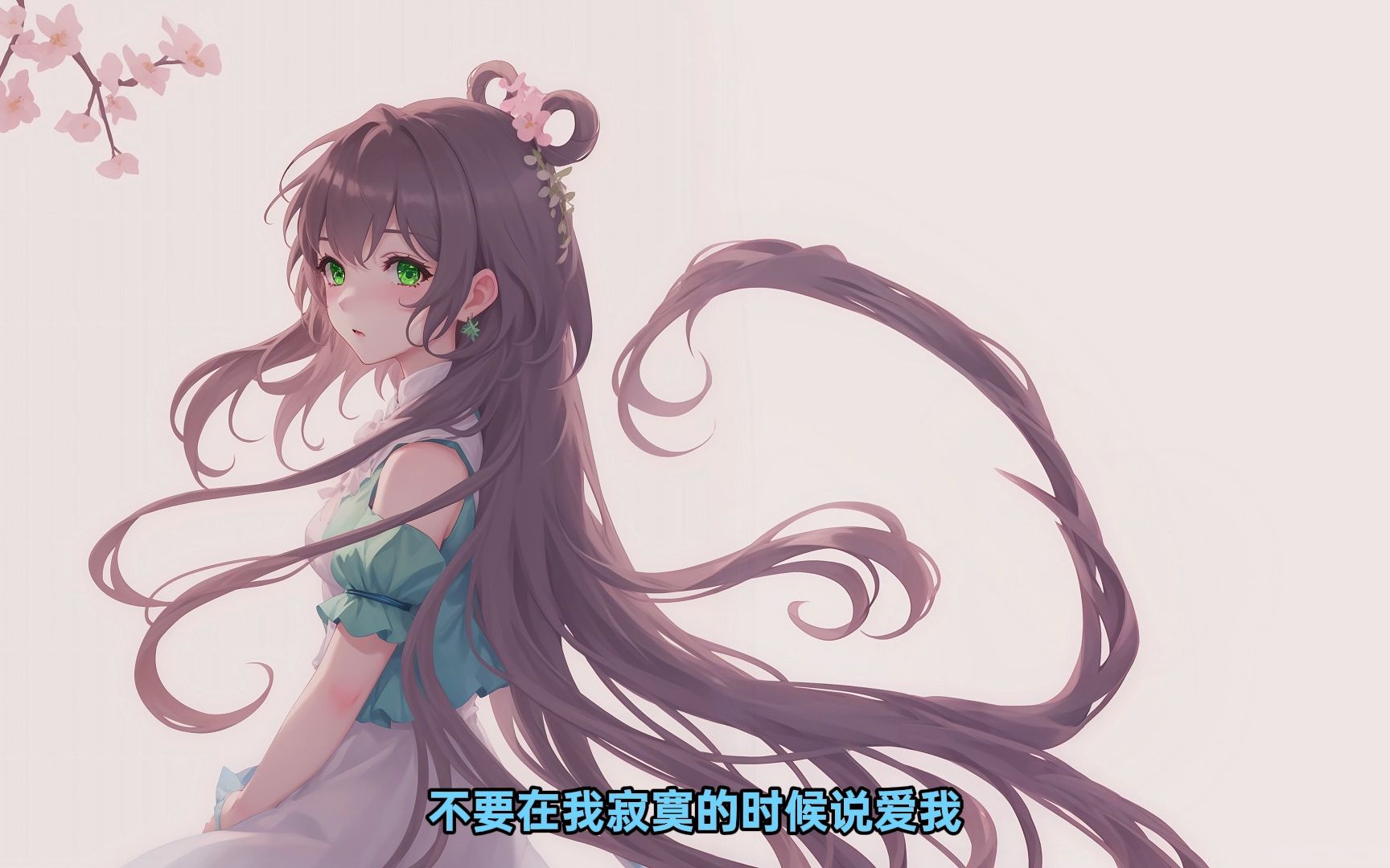 [图]【洛天依AI】不要在我寂寞的时候说爱我【那过去的伤 总在随时提醒我】