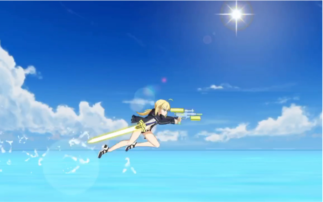 [fgo]泳装二期复刻高难本——呆毛王不想穿棉被了!