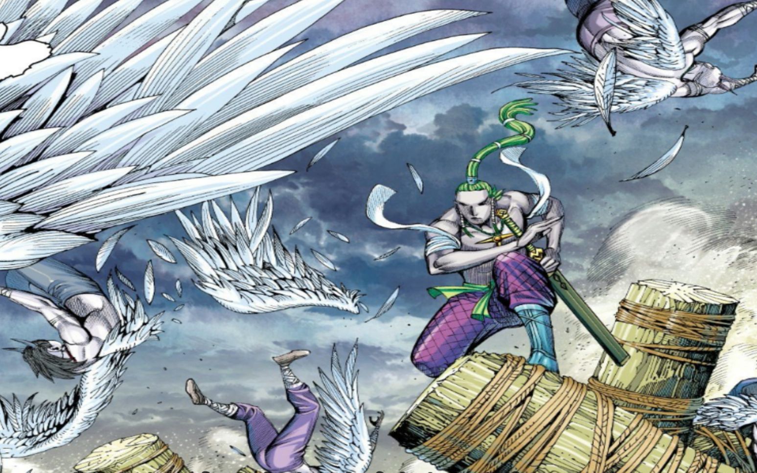 武庚纪之黑龙传16:羽角神联手虫族围攻灵眼部,不空刃大杀四方!