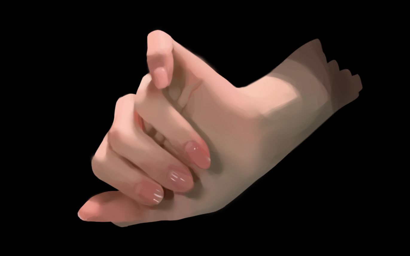 活动作品超美的厚涂手怎么画色块起稿大法教给你