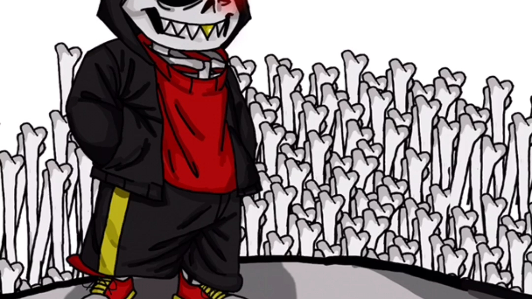 【指绘】dustfell sans_哔哩哔哩_bilibili