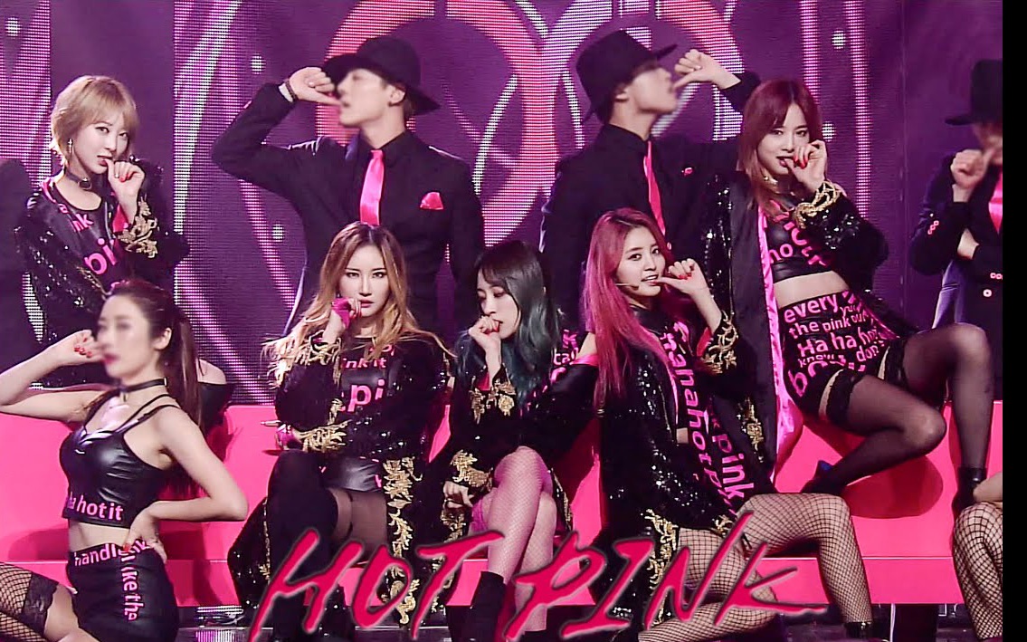 exid - hot pink 韩国火热女团各种舞台风格的混剪 不错哦～_哔哩哔哩
