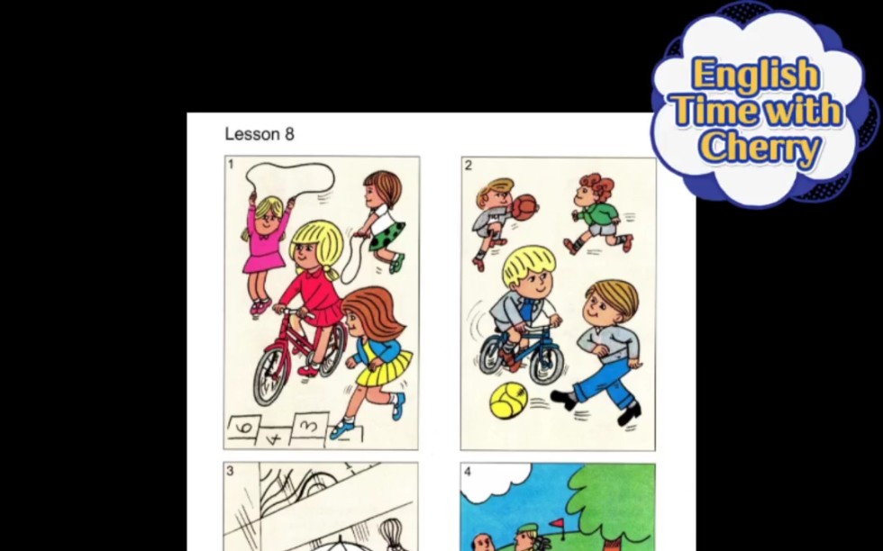 [图]Look, Listen & Learn! Book 1 Lesson 8 看听学3L 第一册第八课 cherry-reading