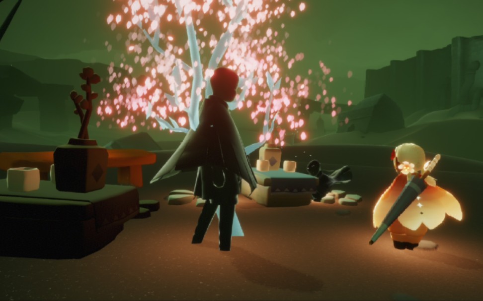 光遇墓土霞谷雨林云野禁阁赏花任务位置