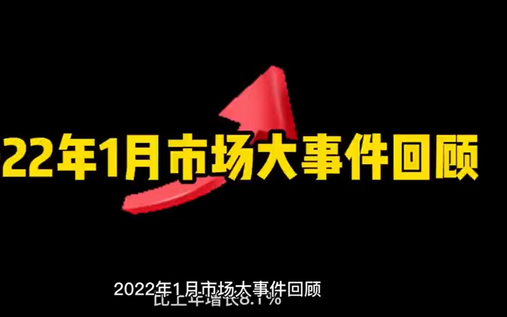 [图]2022年1月市场大事件回顾