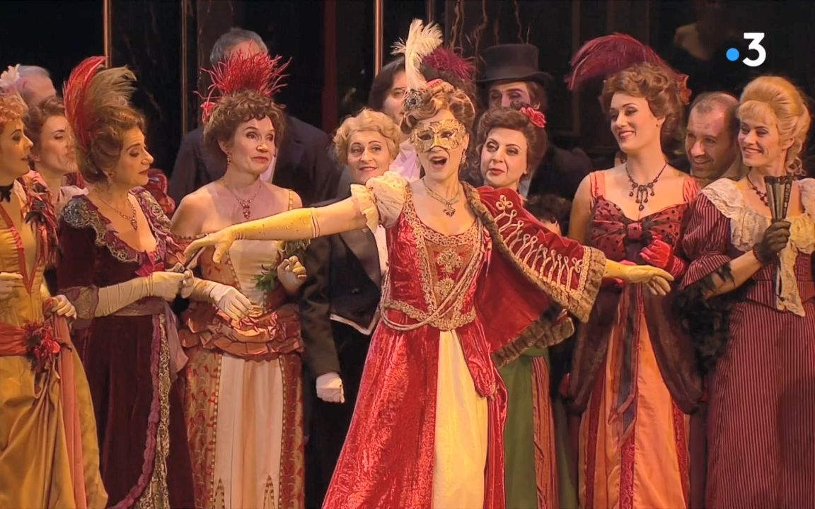 小约翰·斯特劳斯轻歌剧《蝙蝠》die fledermaus 马赛歌剧院版(2017)