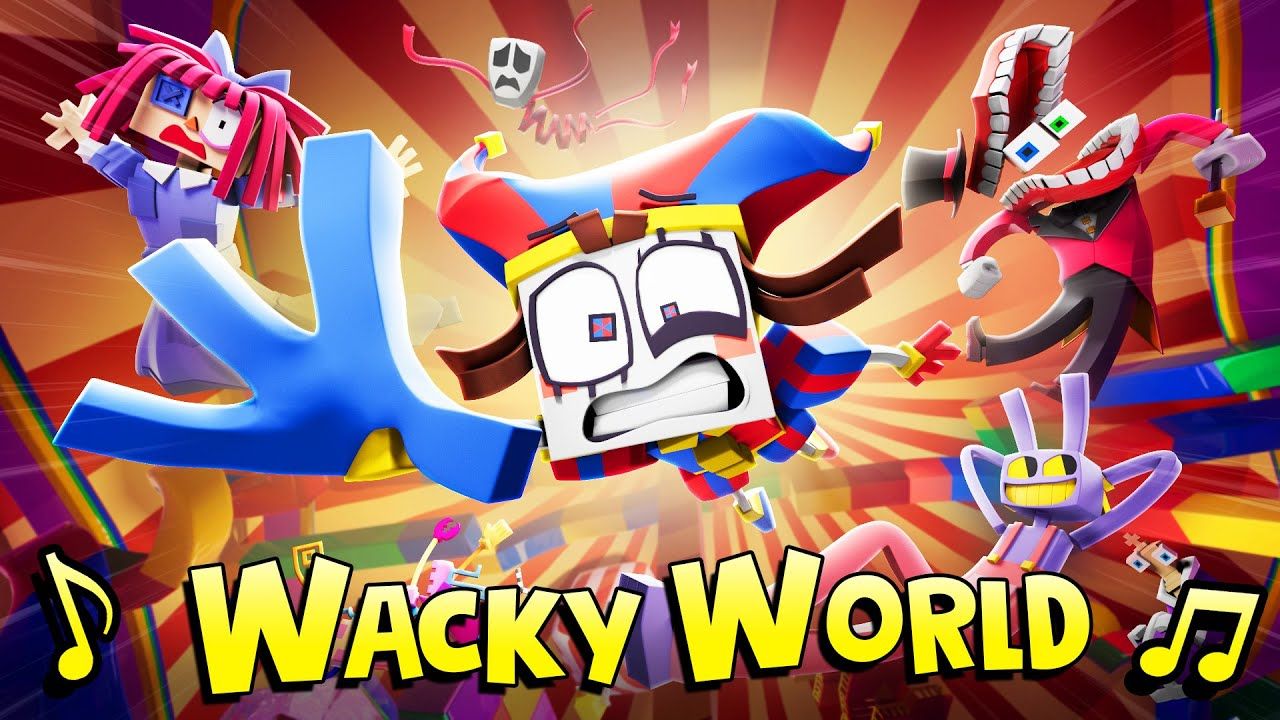 [图]【Minecraft动画/神奇数字马戏团/中文字幕】"Wacky World" [VERSION B]