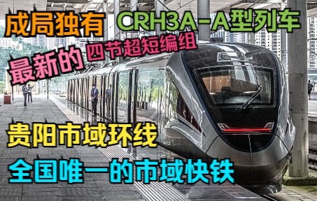 【CRVLOG成局】极为舒适的环城快铁!贵阳市域环线CRH3AA初体验!哔哩哔哩bilibili