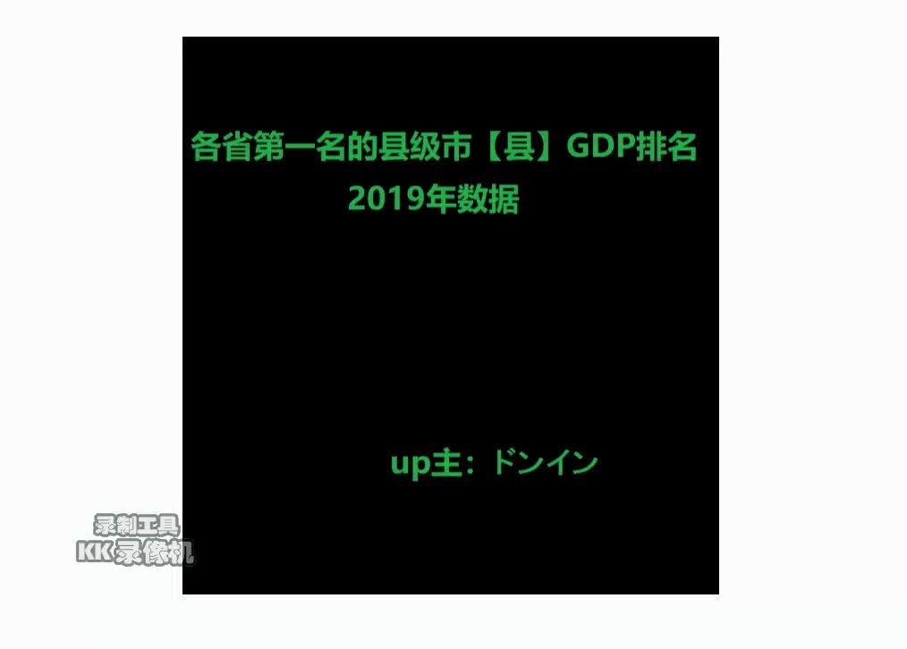 各省第一名的县级市【县】GDP排名【2019年数据】哔哩哔哩bilibili