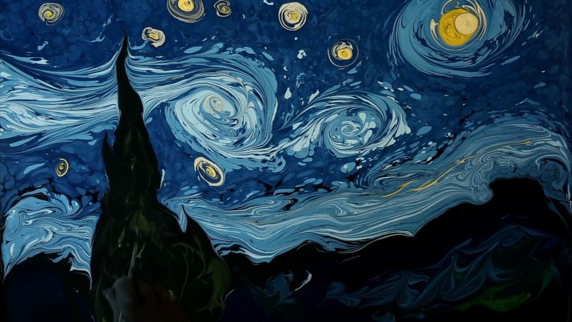 [图]Van Gogh on Dark Water