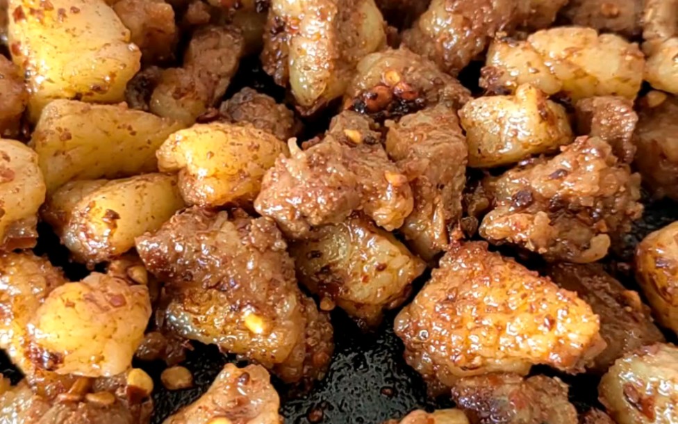 黄牛胸膘,嘎嘎好吃!