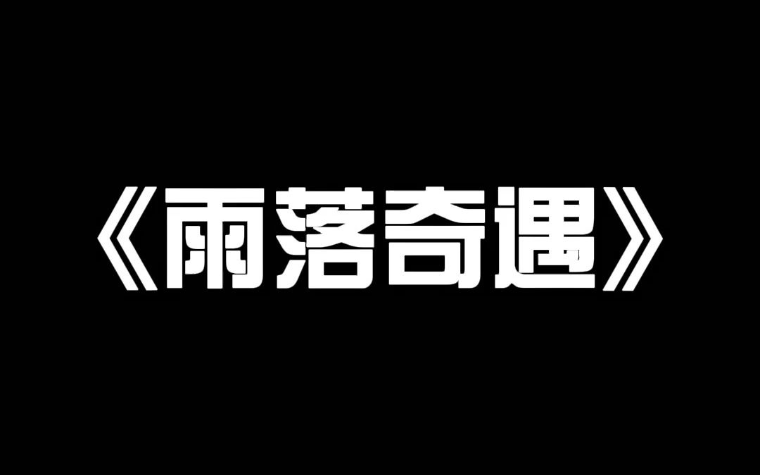 超好看的小说推荐!书茗:《雨落奇遇》哔哩哔哩bilibili