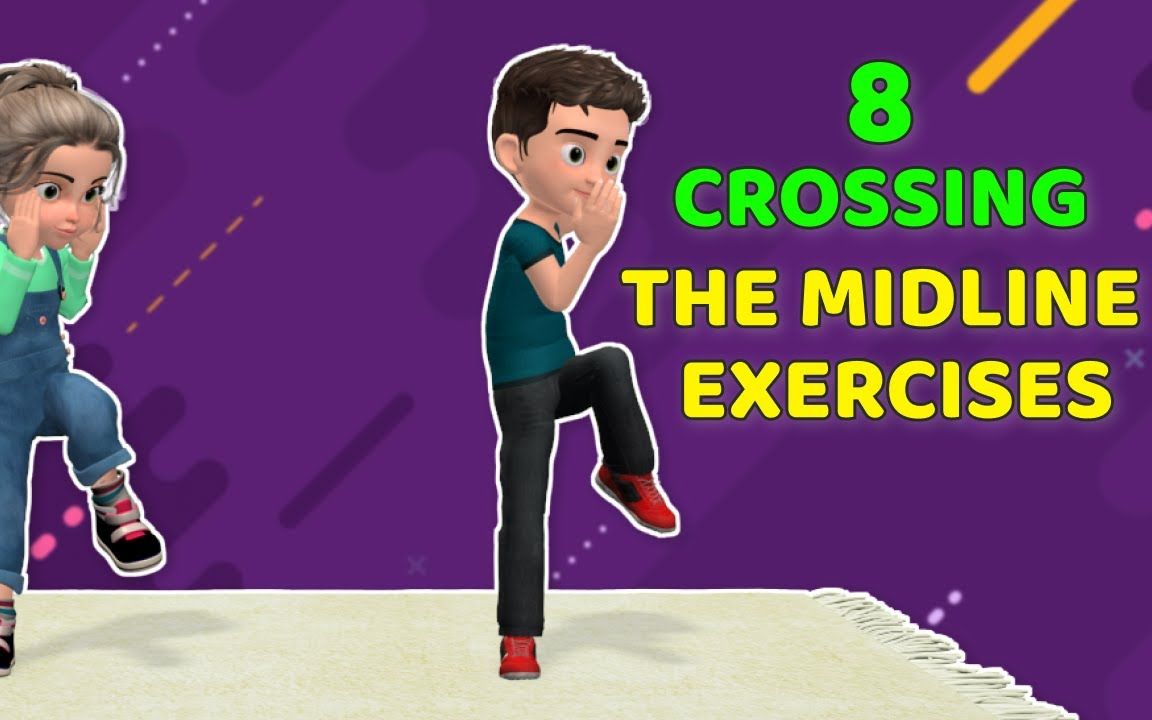 [图]【YouTube Little Sports搬运】8 CROSSING THE MIDLINE EXERCISES FOR KIDS