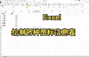 Download Video: 【Excel技巧】今天教你如何用Excel绘制各种图标信息表