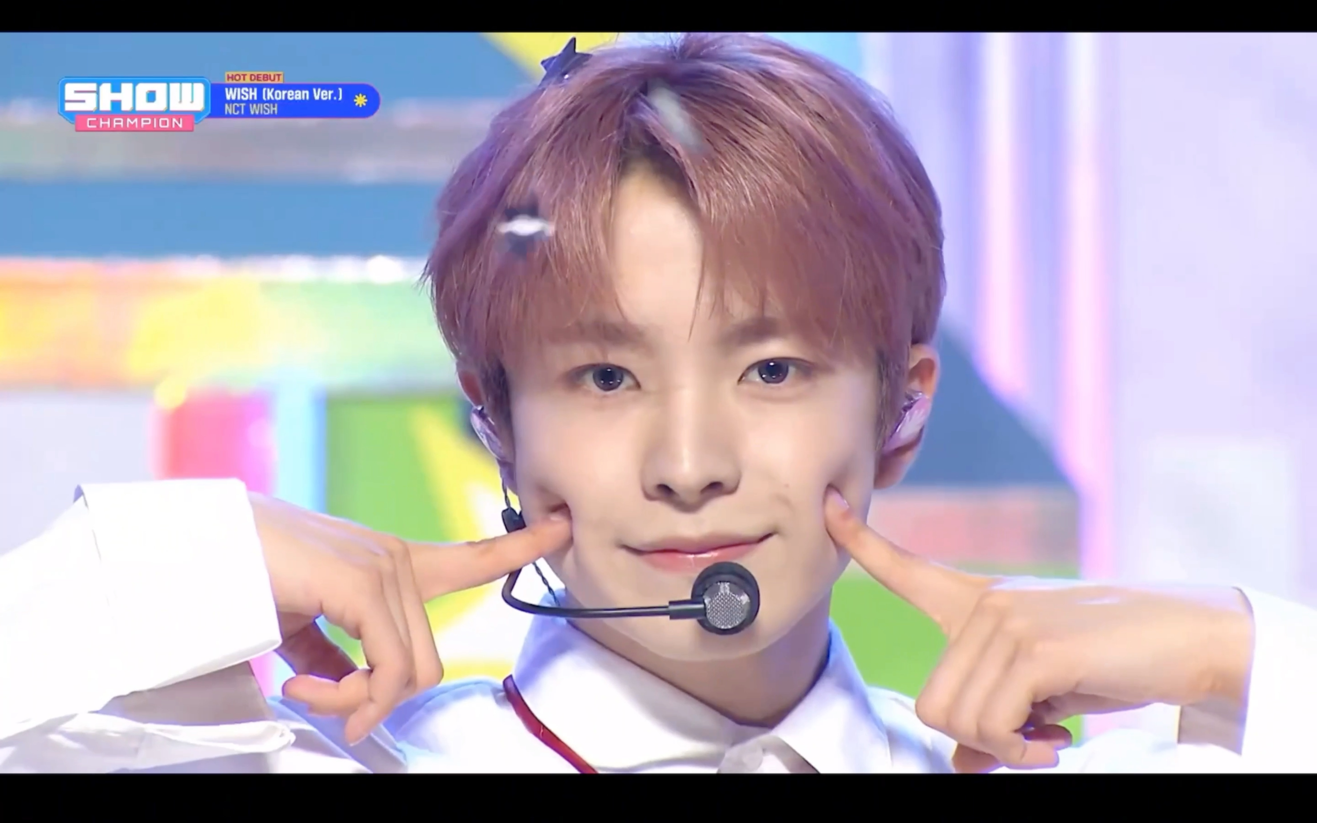 【nct wish二连冠!】240313打歌舞台合集 nct wish一位受赏