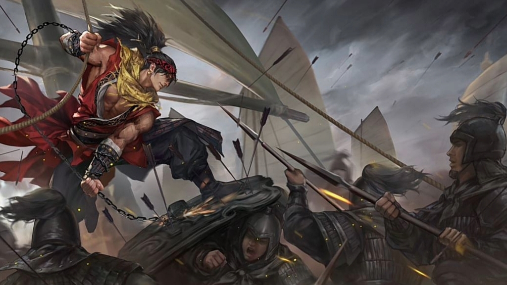 能和张辽匹敌的无双勇将 甘宁在 九州劫 中如何搭配才最强