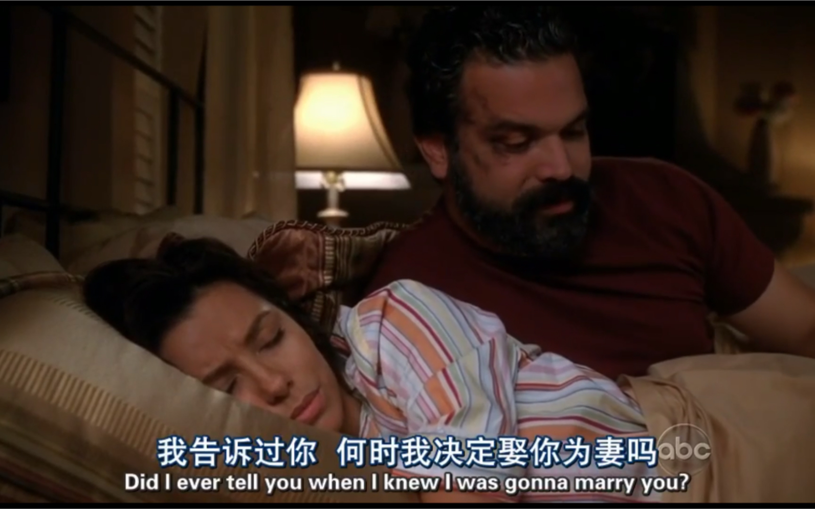 【绝望主妇】卡洛斯真的好暖!想娶你的理由是想你一直笑着!