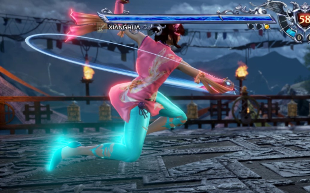 灵魂能力6 刀魂6 香华vs自定义角色_哔哩哔哩_bilibili