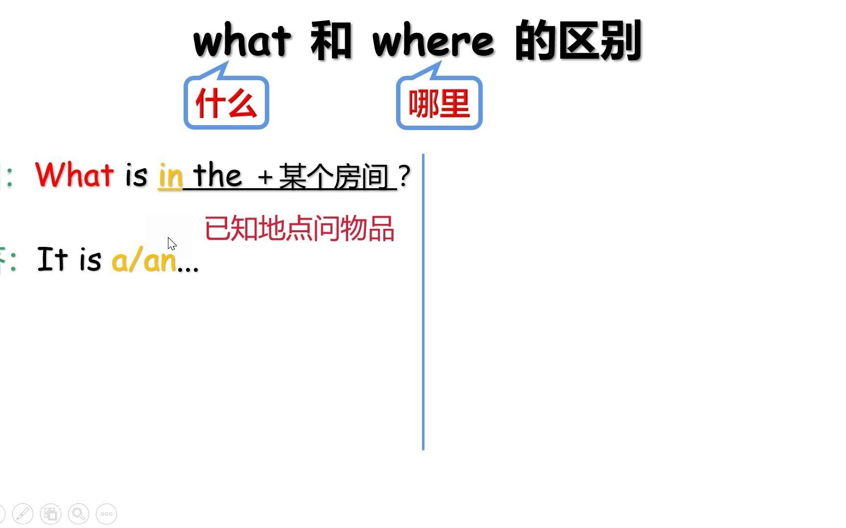 朗文U5句型整理—— what 和 where哔哩哔哩bilibili