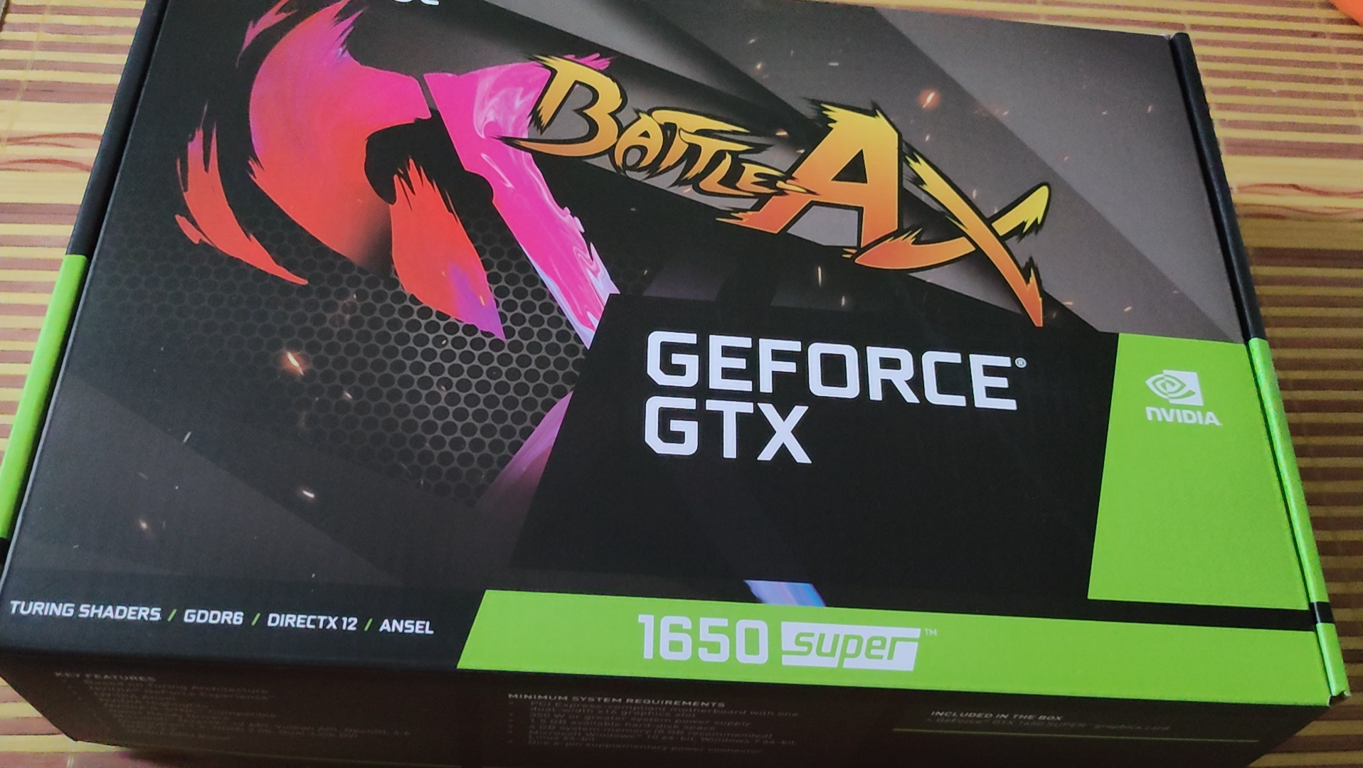 战斧1650super显卡开箱是不是翻车现场_哔哩哔哩_bilibili