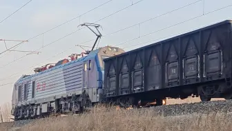 【清理内存系列，时长警告】肃60228次永清站两道停车后发车，本务京局津段HXD2B-0348，大车司机友好鸣笛