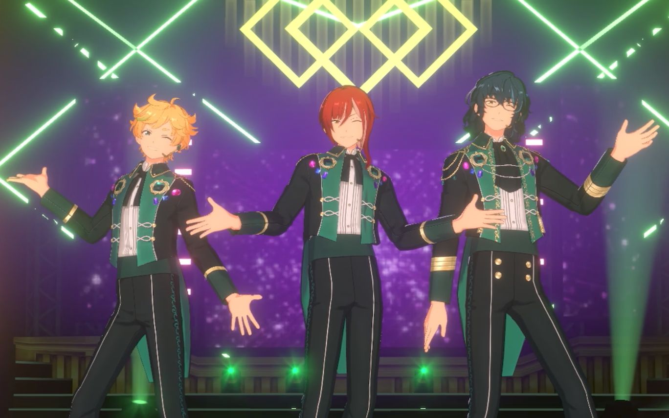 《偶像梦幻祭2》switch「心邻之扉服装」mv衣装展示_音游热门视频