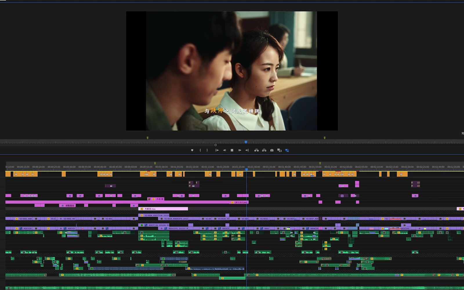 pr剪辑时间线|宝藏人生