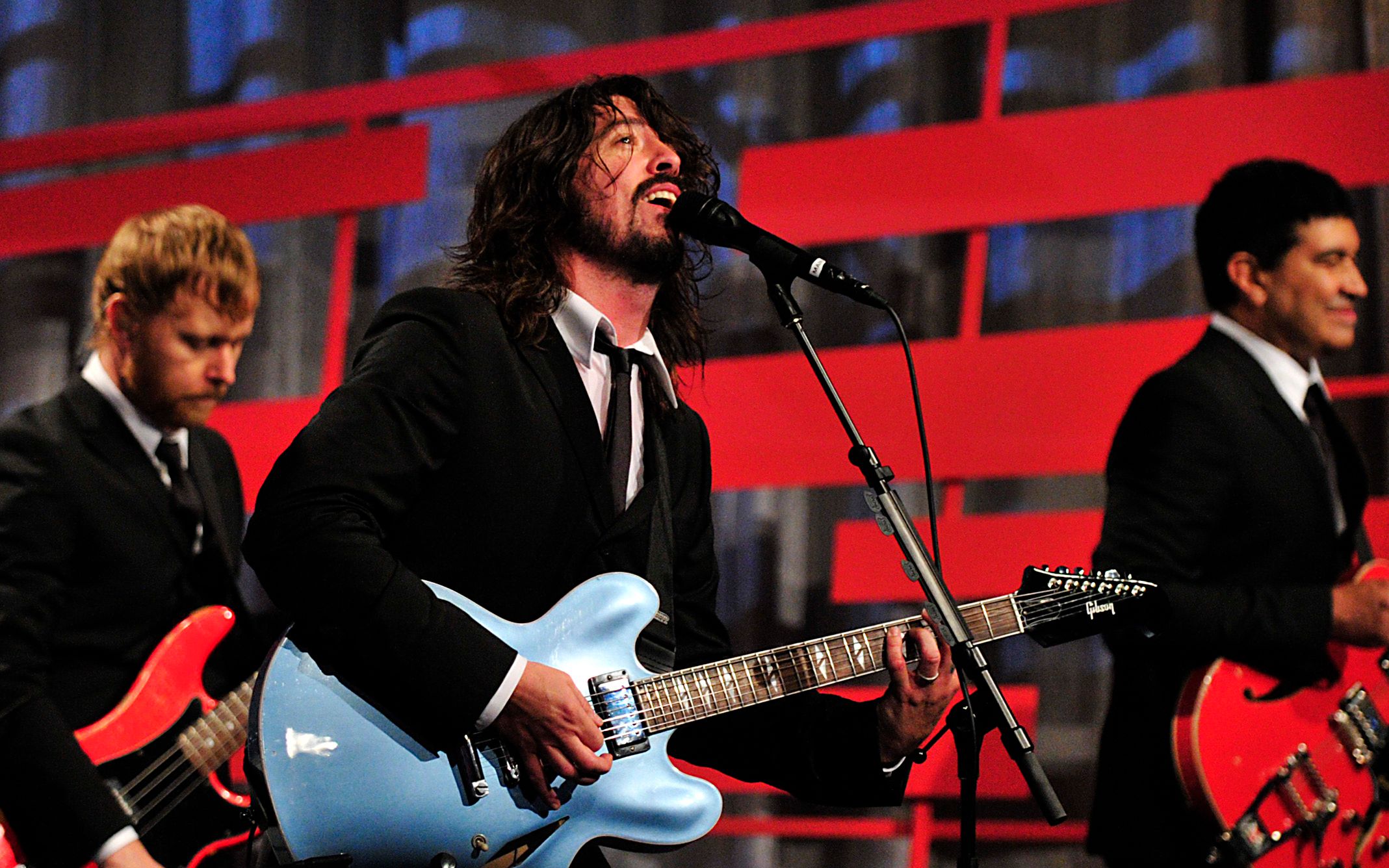 [图]【综艺】Foo Fighters - Live on Letterman 2011